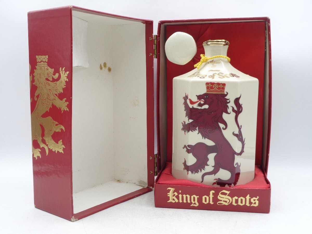 KING OF SCOTS 17年 キング オブ スコッツ 陶器 ウイスキー 750ml 43