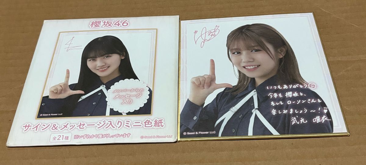 欅坂46 メンバー サイン 【公式通販】