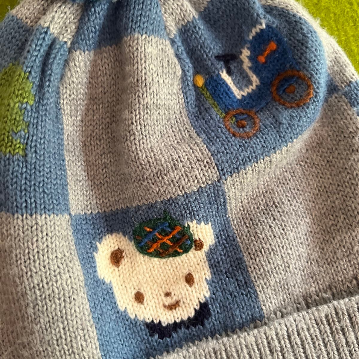 ファミリア ニットキャップ ニット帽 ファミちゃん 49〜51cm｜Yahoo