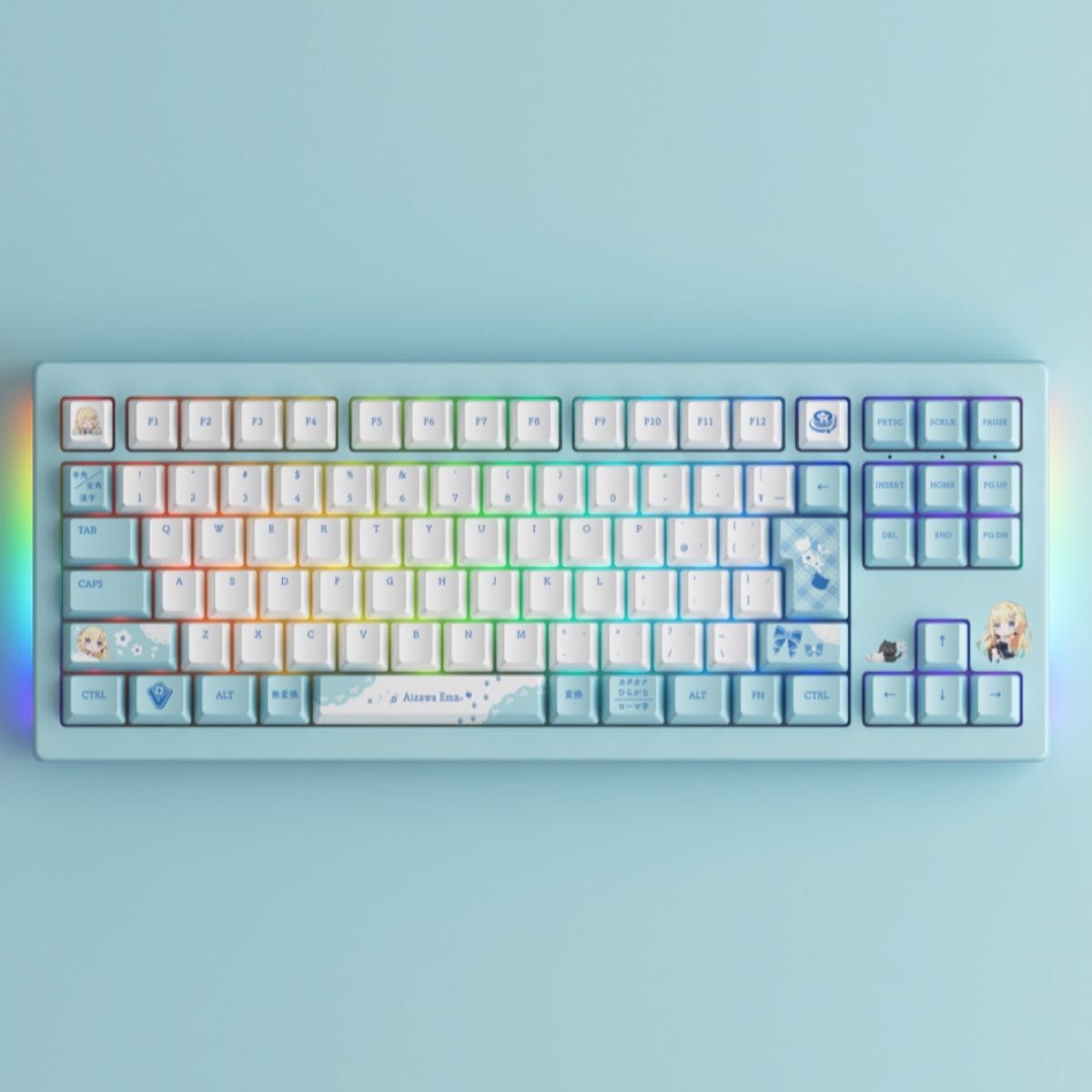 VSPO!GEAR 藍沢エマ EDITION ゲーミングキーボード 新品未開封 新品