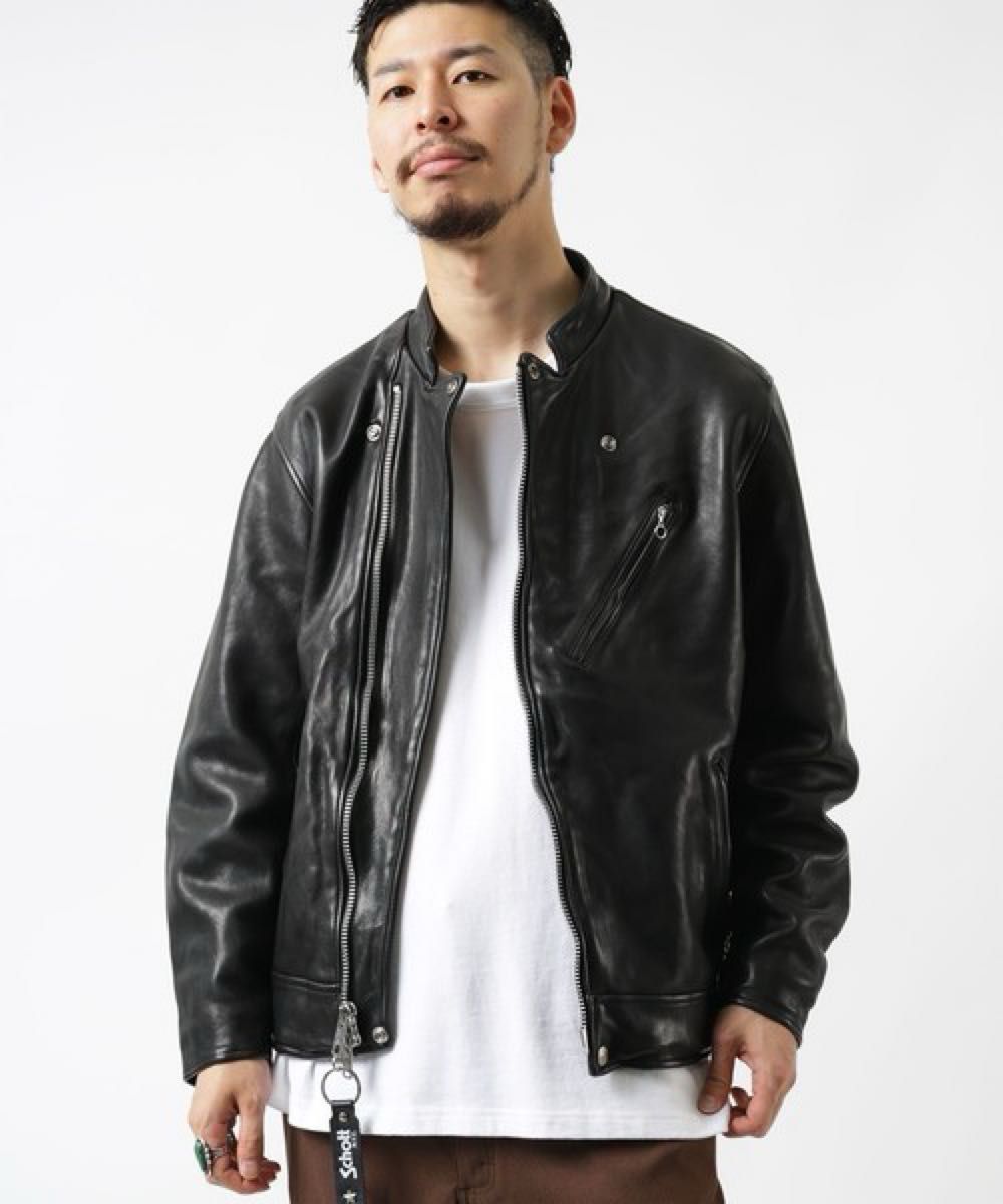 Schott × FREAK'S STORE / ショット 別注 セミダブルライダース