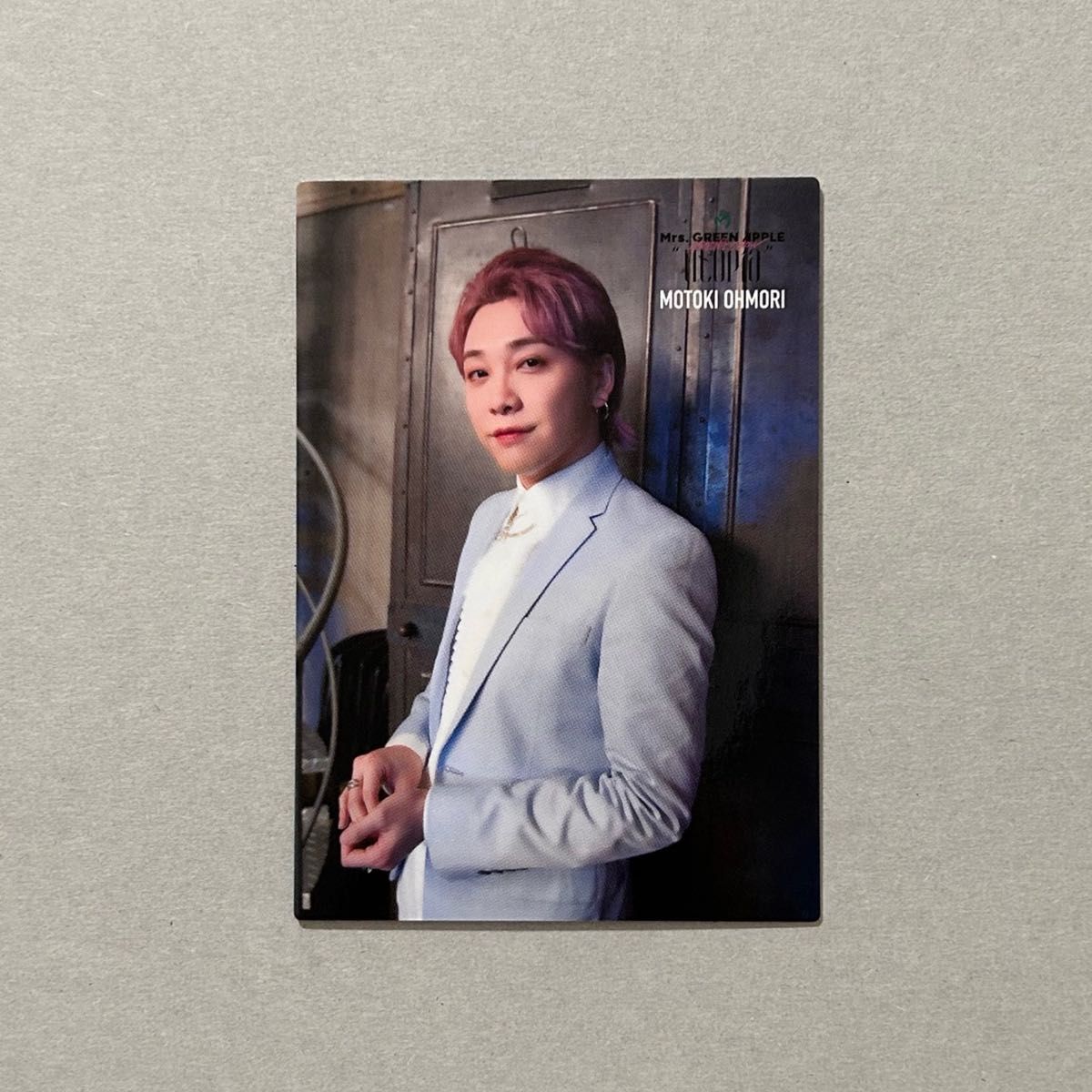 Mrs. GREEN APPLE Utopia 大森元貴 019番 19番 フォトカード ミセス