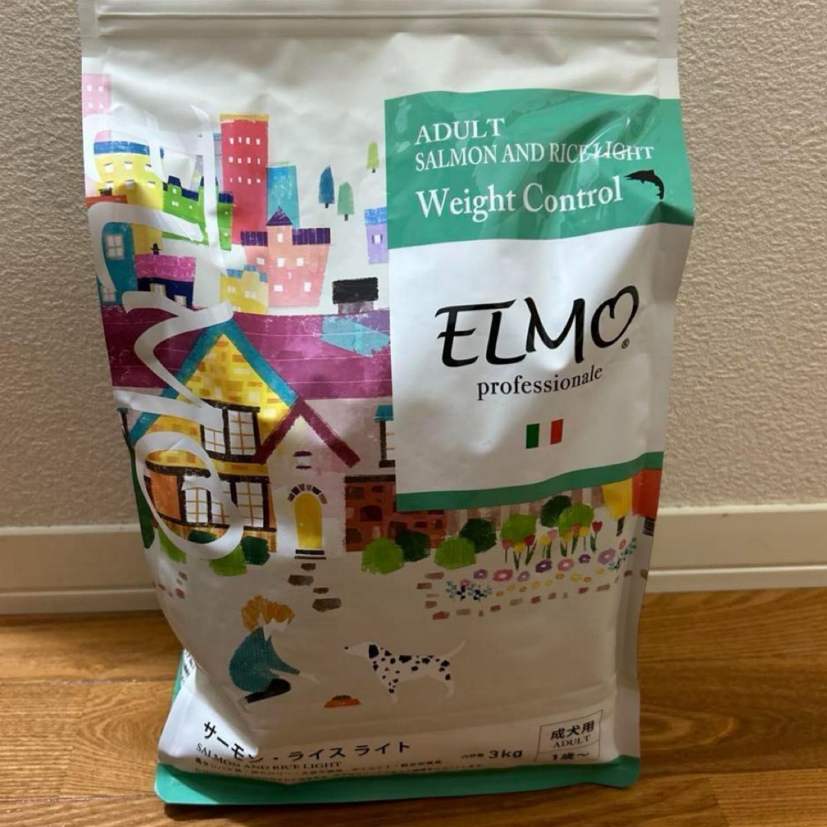 ELMO ドッグフード サーモンと米 3kg×2