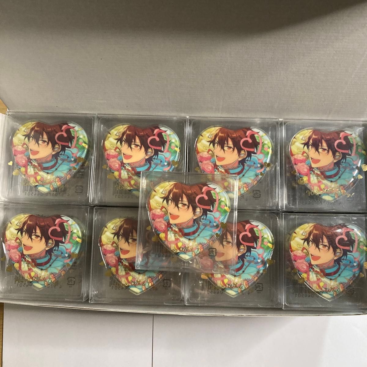あんスタ 守沢千秋 ホワイトデー ハート 缶バッジ 2025年最新】守沢千秋 缶