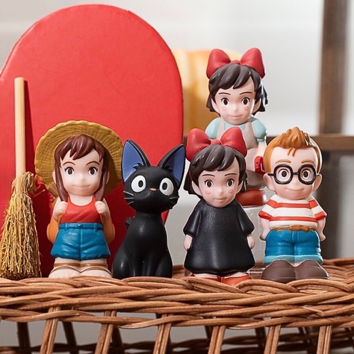 新品未開封 魔女の宅急便 指人形 ジブリがいっぱいゆびにんぎょう キキ