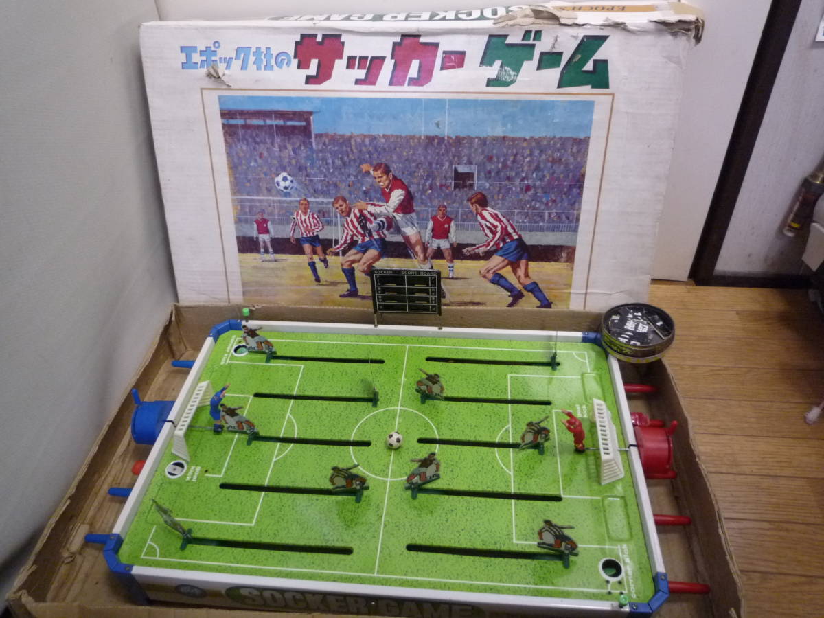 ◇当時物 エポック サッカー ゲーム 昭和レトロ ヴィンテージ