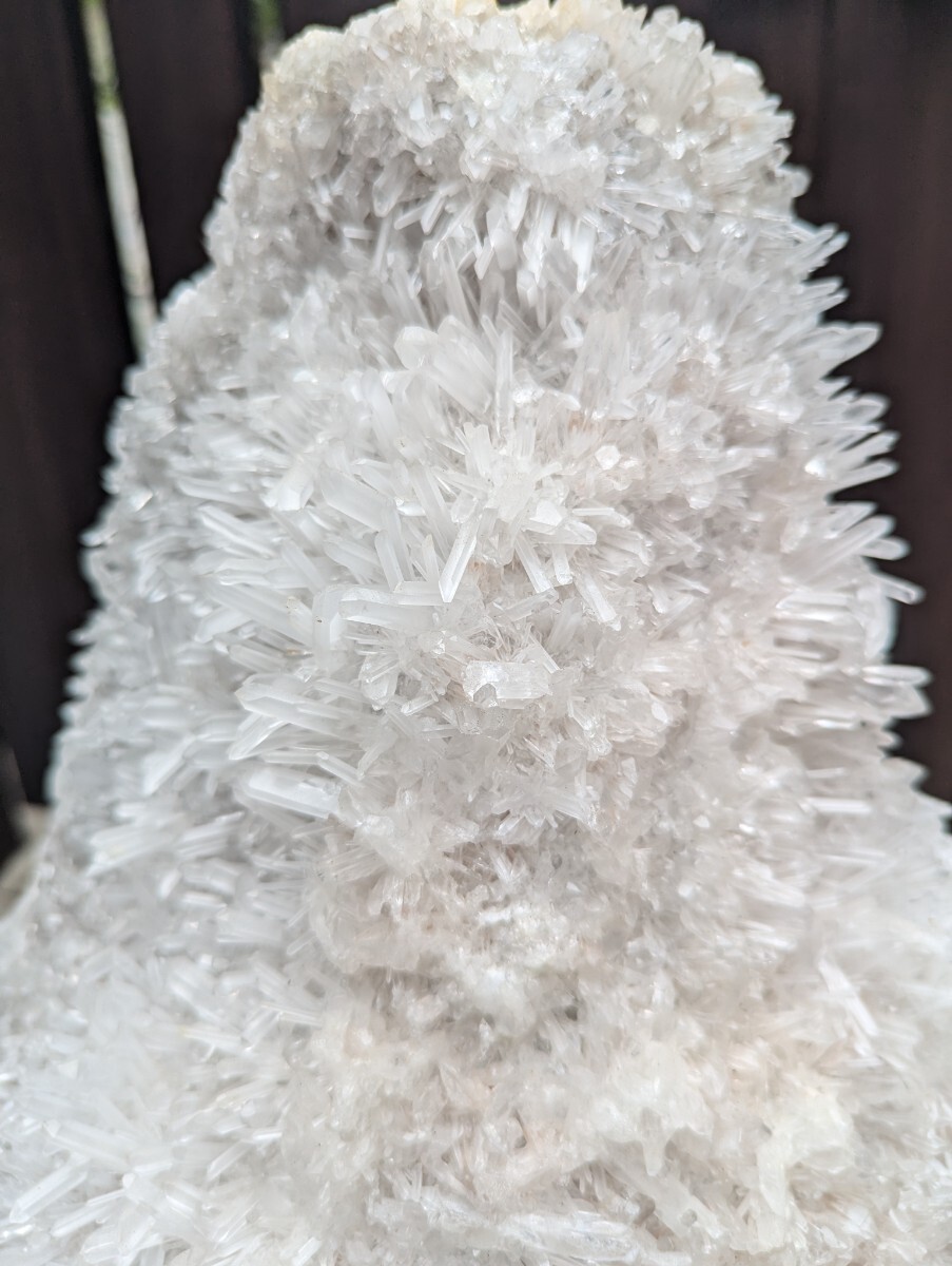 天然水晶クラスター 鑑賞石 原石 自然石 引き取り限定 発送不可