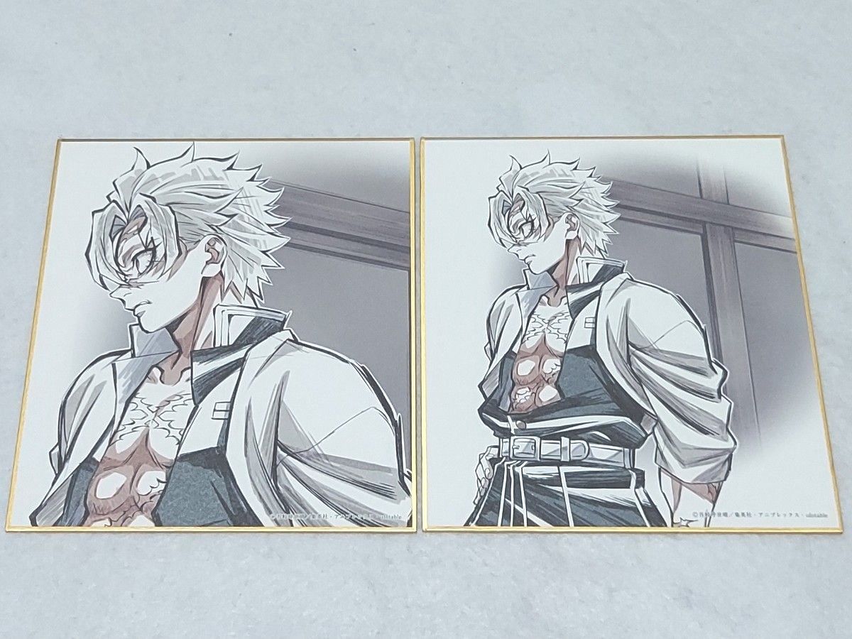 鬼滅の刃 不死川実弥 Webshopくじ 柱描き下ろし 缶バッジ 44mm 鬼滅の