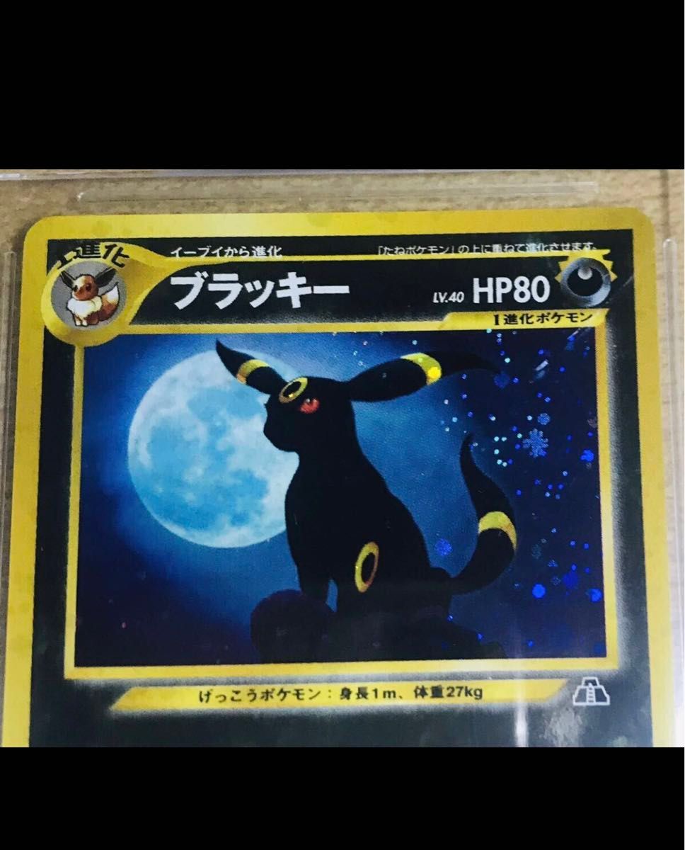 旧裏【ブラッキー】【状態B】☆neoシリーズ 拡張パック第2弾 遺跡を