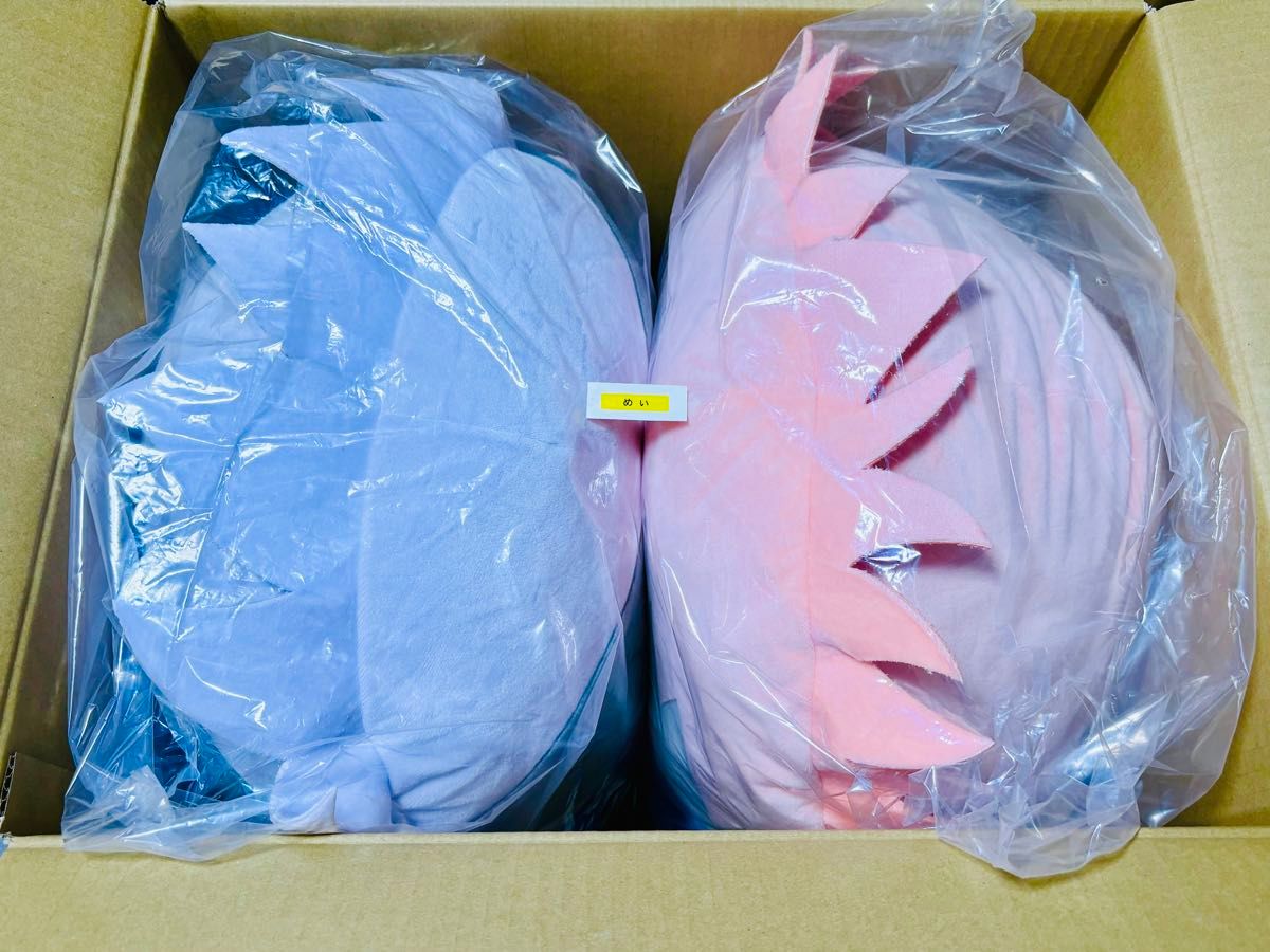 呪術廻戦 くじメイト ぬいくじ ふわコロりん メガ A賞 五条悟 虎杖悠仁