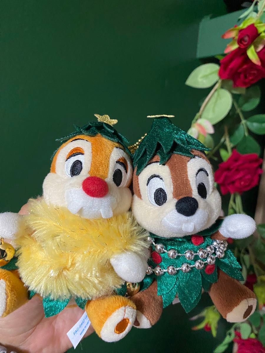 ディズニー ピンバッジ チップ デール クリスマス 2007 ディズニー