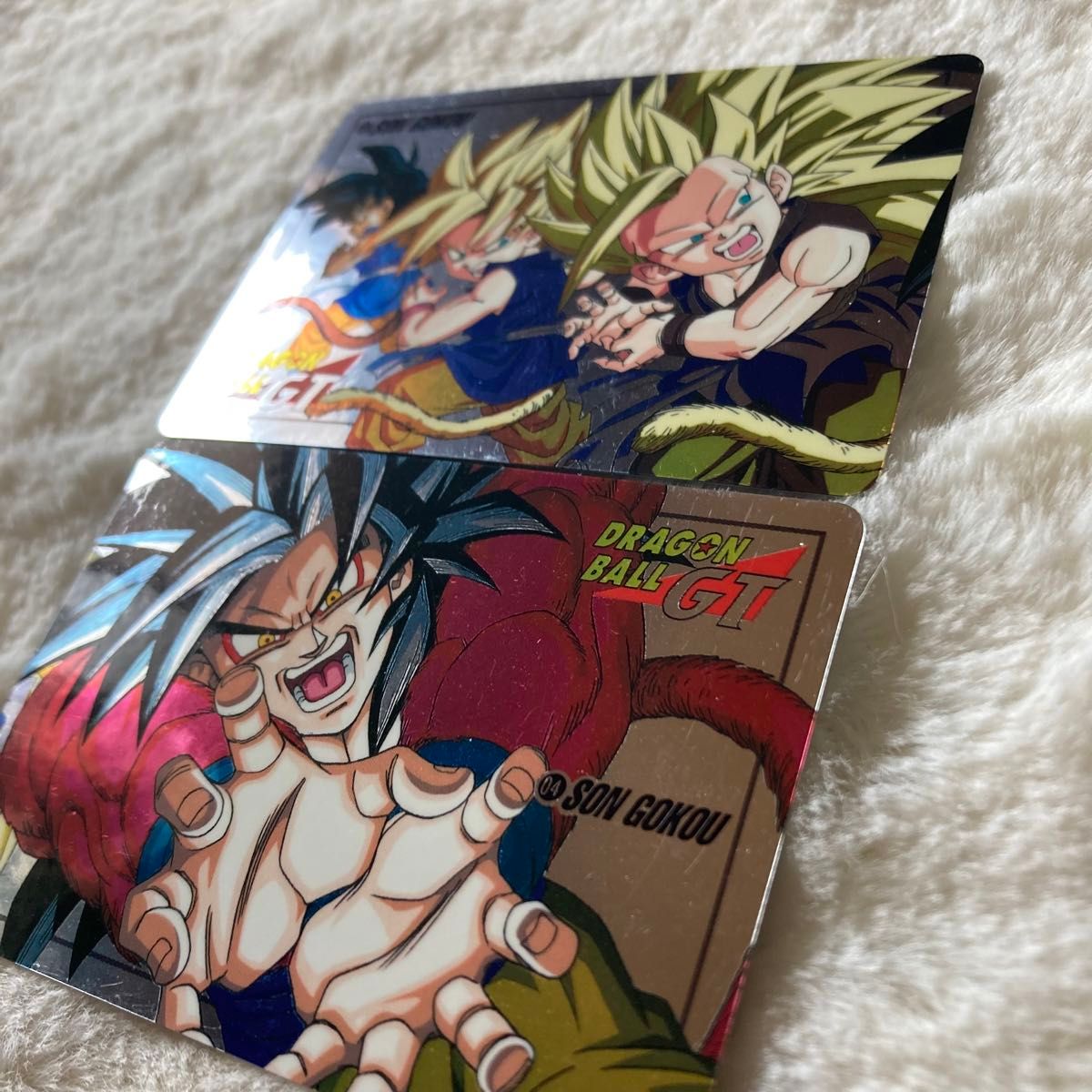 ドラゴンボールGT カードダス スーパーバトル No.03、04孫悟空 セット