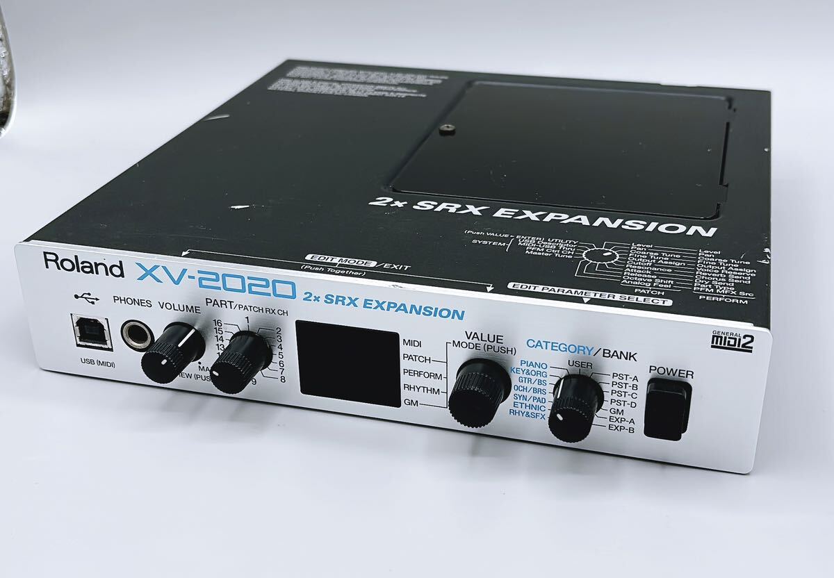 Yahoo!オークション - 【希少】Roland ローランド XV-2020 音源モジュ