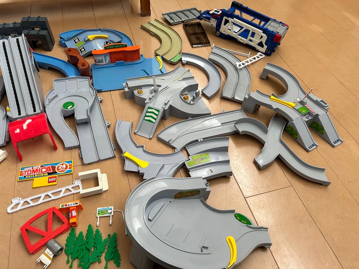 値下げ☆大量！トミカ レールセット＆ブルーポリス車 再値下げ 大量