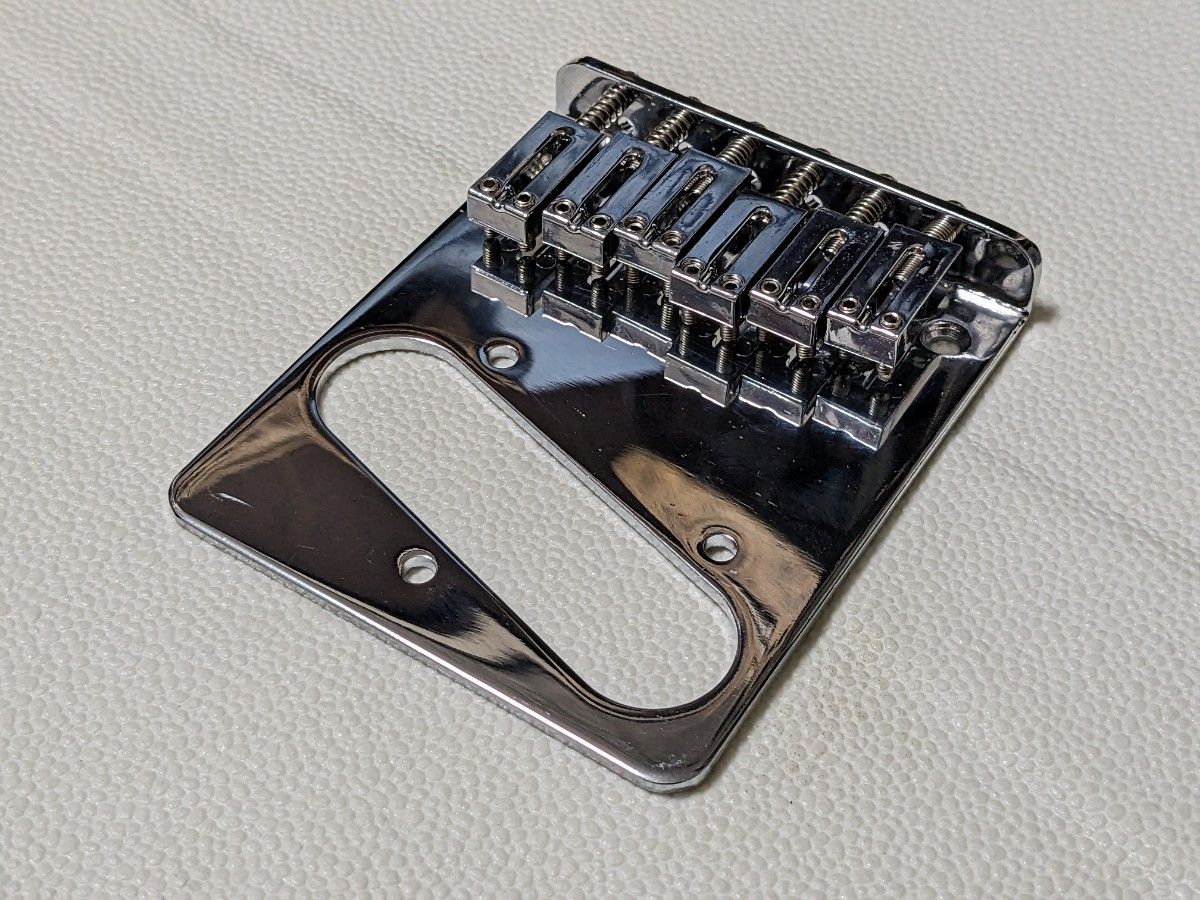 6連 ブロックサドル ブリッジプレート テレキャスター｜Yahoo!フリマ