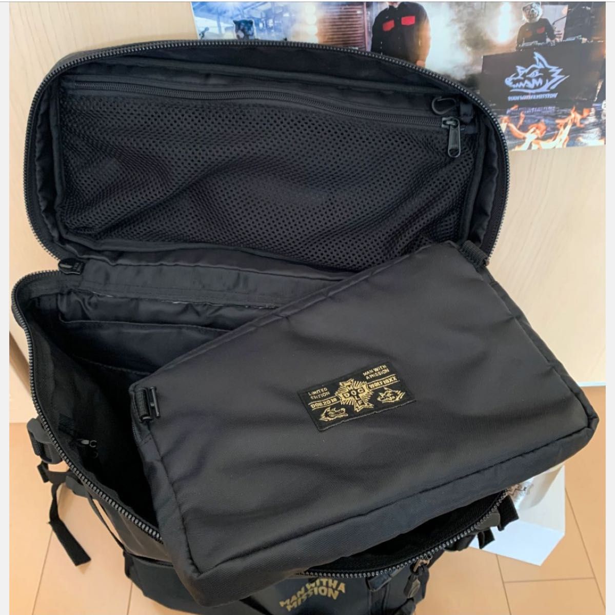 マンウィズ 2018 福袋 限定 バックパック カラビナマグ カレンダー