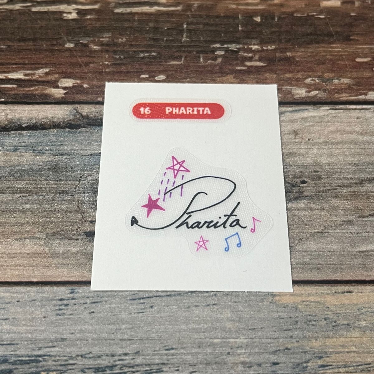 BABYMONSTER パリタ サイン 【パリタ】BABYMONSTER W会員限定サイン