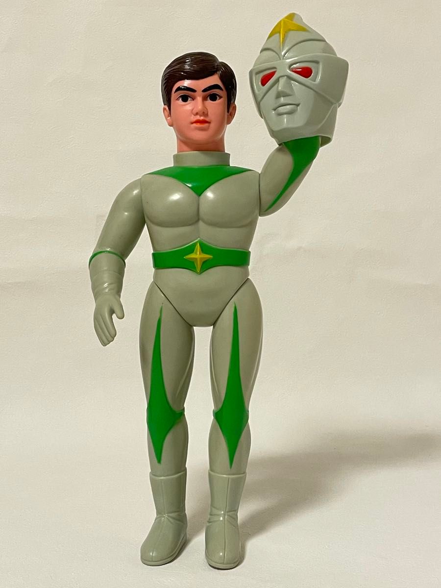 希少】ブルマァク 円谷プロ ミラーマン ソフビ フィギュア 特大36cm