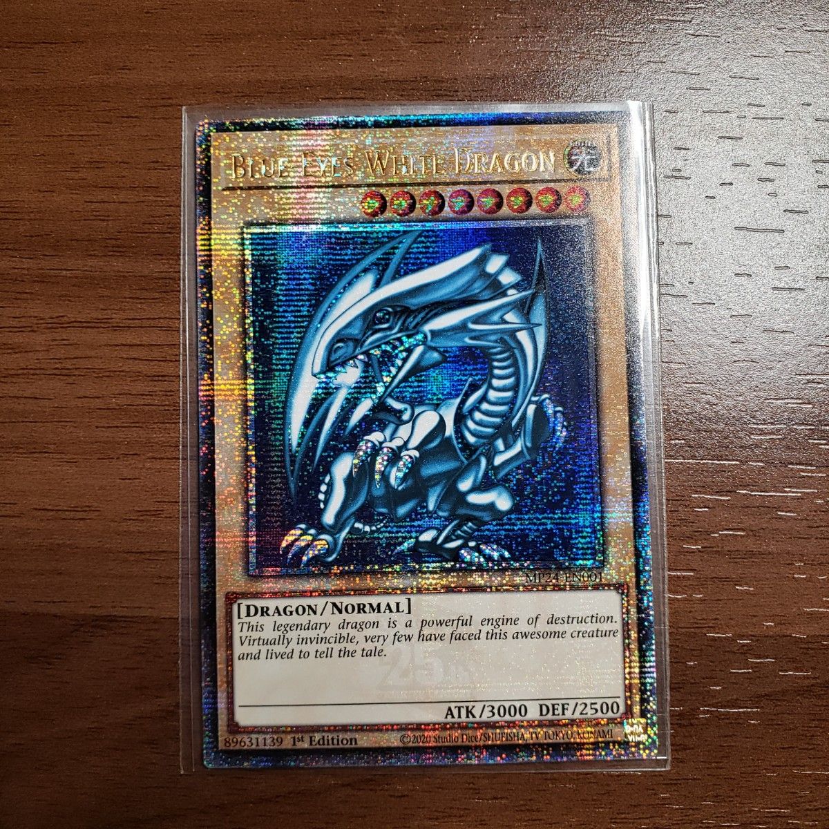 た*ま様 【25th】【PSA10】ブルーアイズホワイトドラゴン クオシク