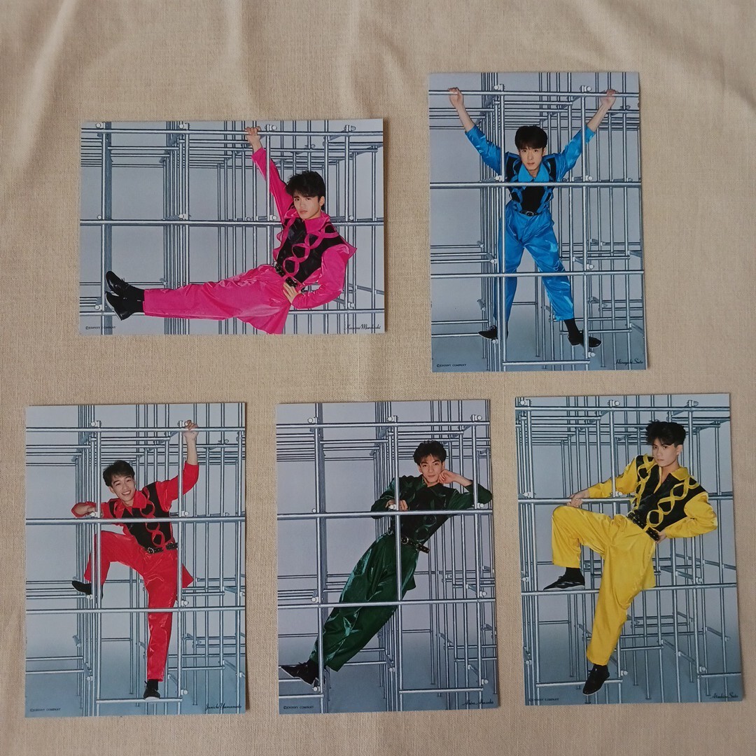 光GENJI ポストカード ブロマイド セット 公式グッズ 諸星和己 内海