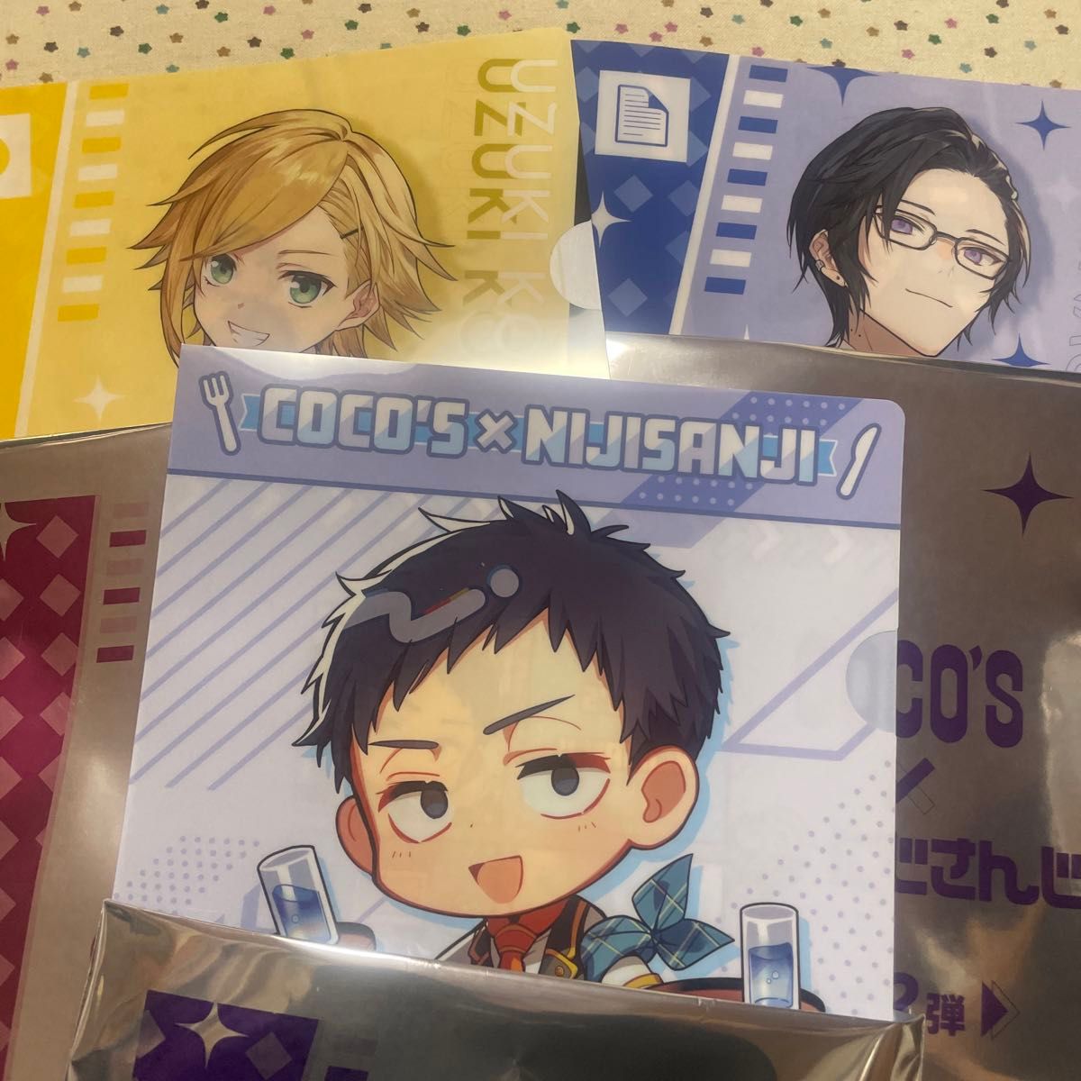 NIJISANJI EN ココスコラボ クリアファイル ココス×にじさんじ