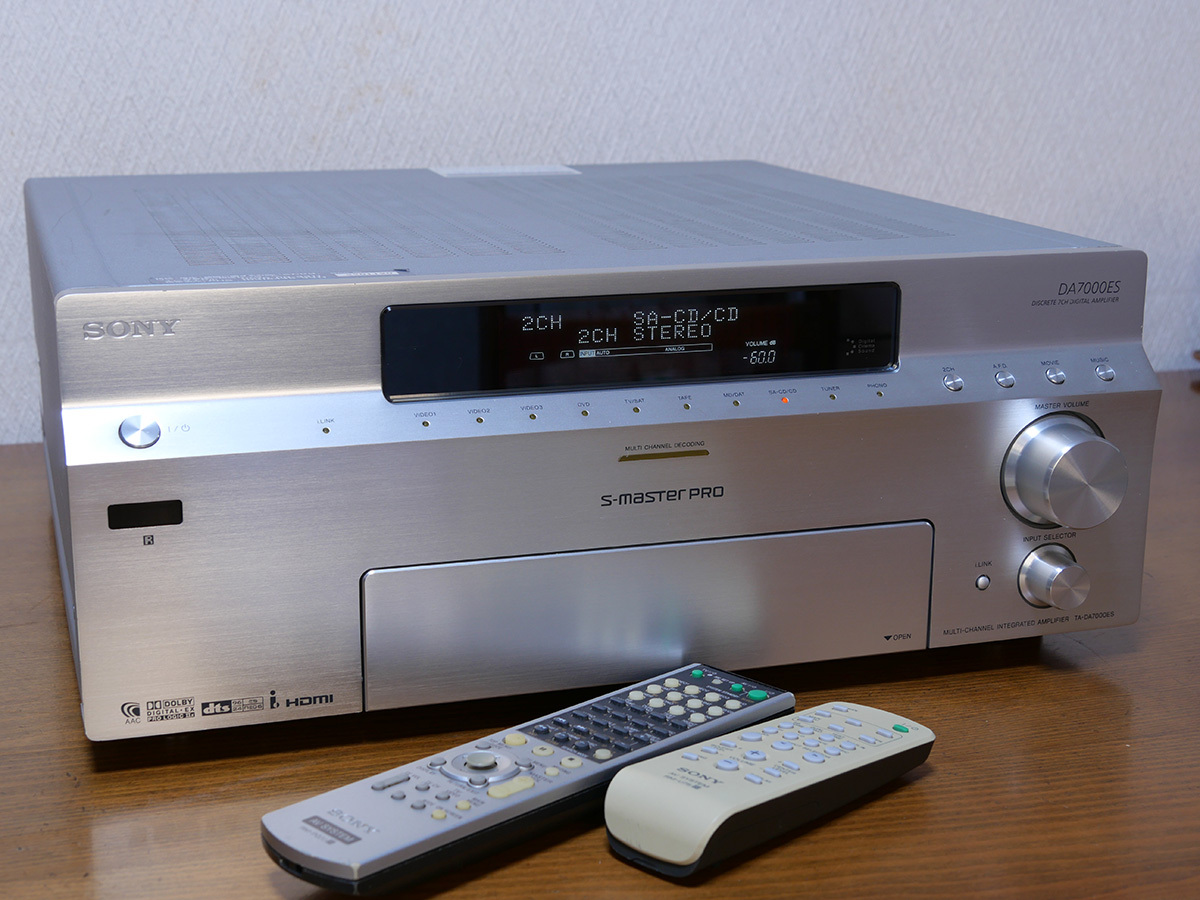 Yahoo!オークション - SONY TA-DA7000ES S-Master PRO フルデジタルア