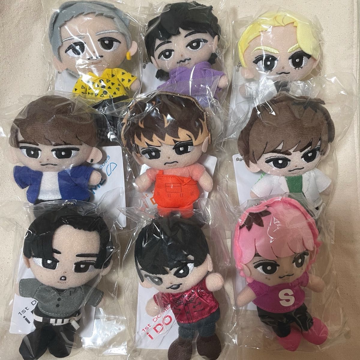 SnowMan すのチル ぶら下がりシリーズ ぬいぐるみ 9体セット 全員