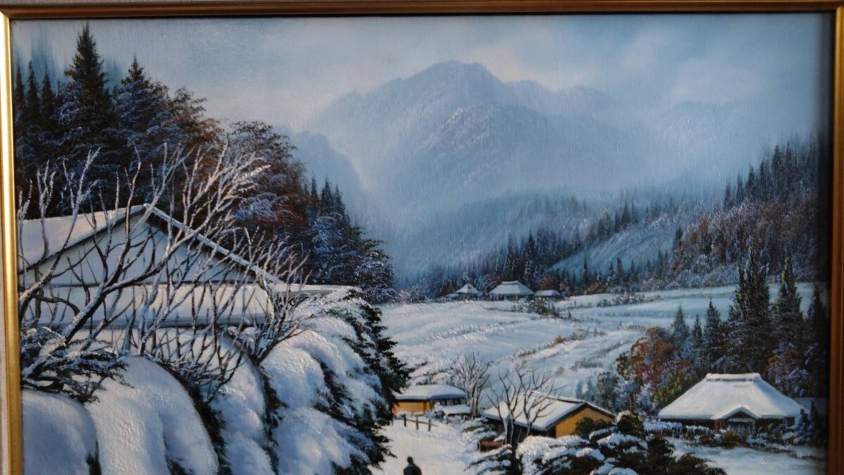 人見友紀 伝説の逃亡画家 モネ 油彩画 油絵 20号 人見友紀