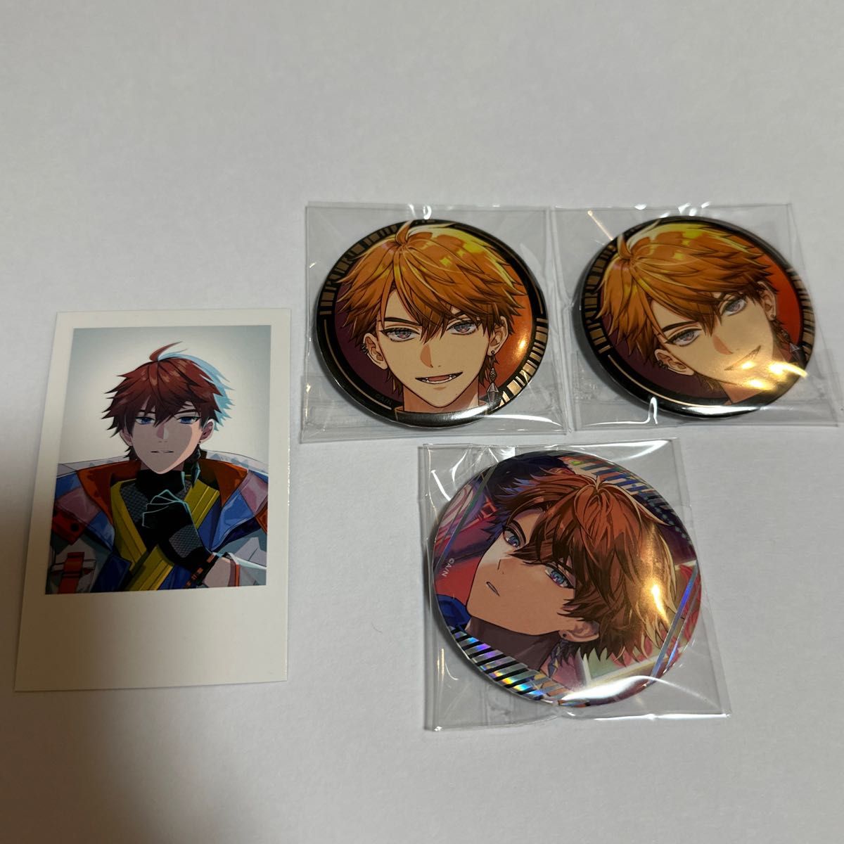 にじさんじ 3SKM 北見遊征 にじフェス 缶バッジ にじさんじ 3SKM 北見