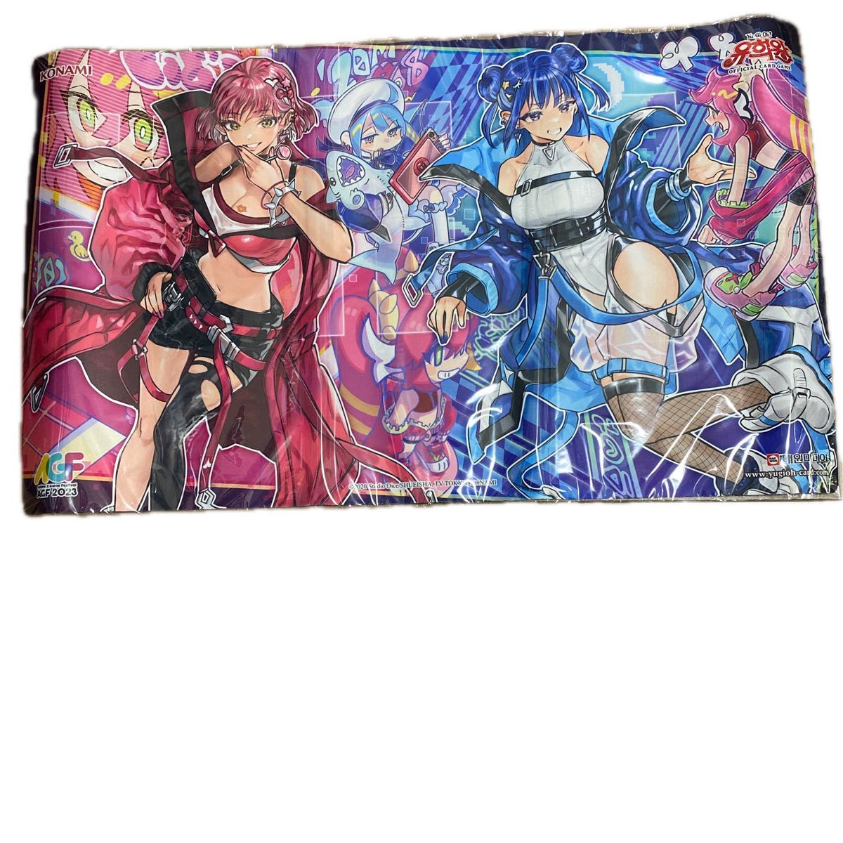 遊戯王 白き森 罪宝の囁き プレイマット AGF 韓国 遊戯王 白き森 罪宝