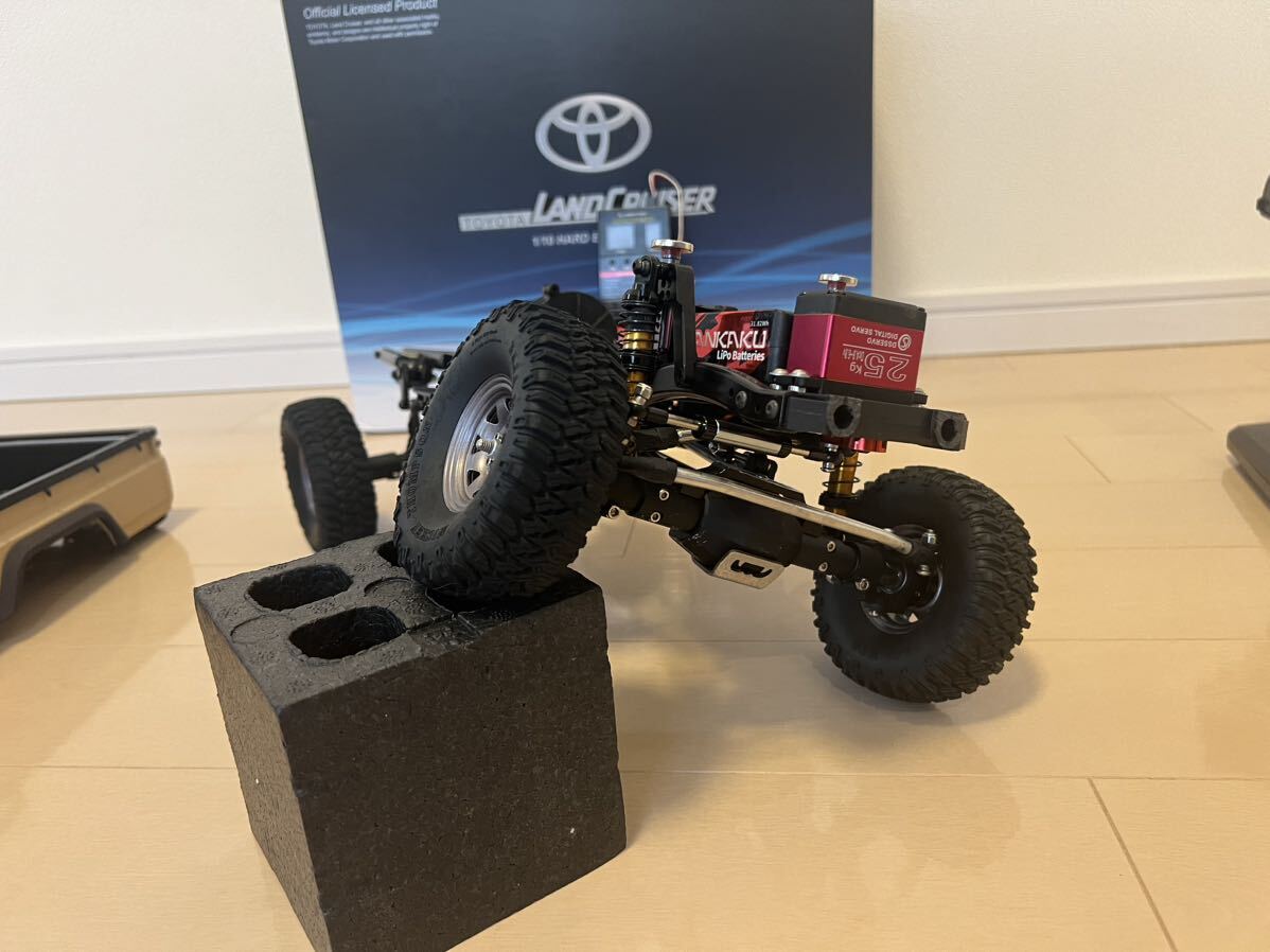 1/10 scx10Ⅱクローンクローラー中古カスタム多数メカ付き 1/10