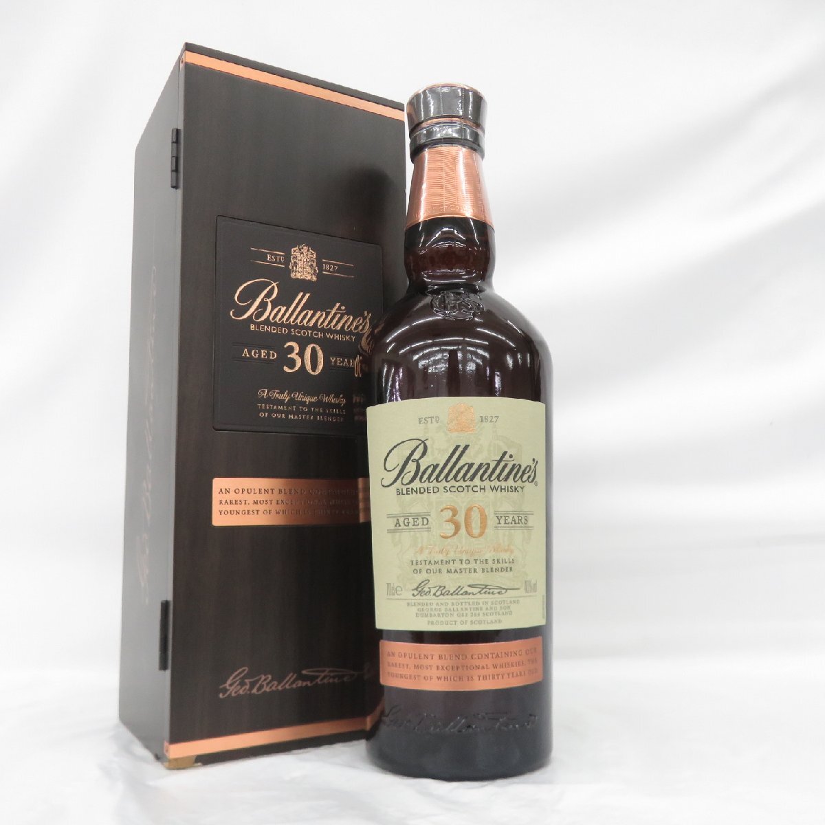 古酒 未開栓 バランタイン シグネチャー 19年 750ml ウイスキー