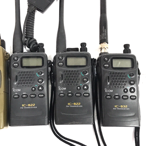 iCOM IC-S7D IC-S22の5つセット IC-S22 トランシーバー アマチュア無線