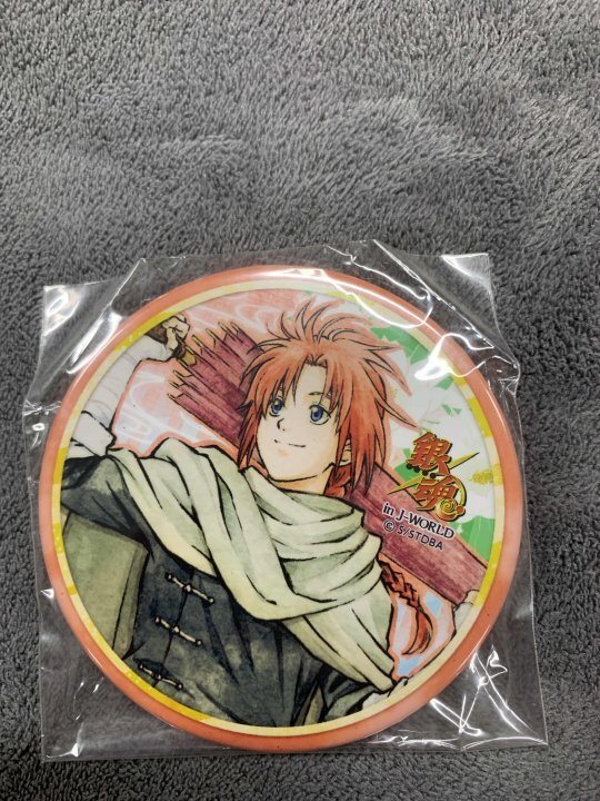 銀魂 j-world 花鳥風月 和紙缶バッジ 神楽 フィギュア