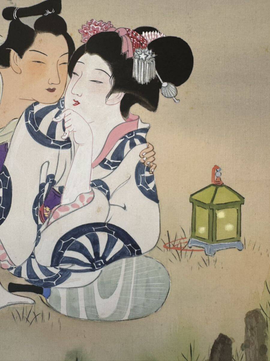 No89オリジナル品創作品ガレージキット春画裸婦春画浮世絵根付肉筆枕絵