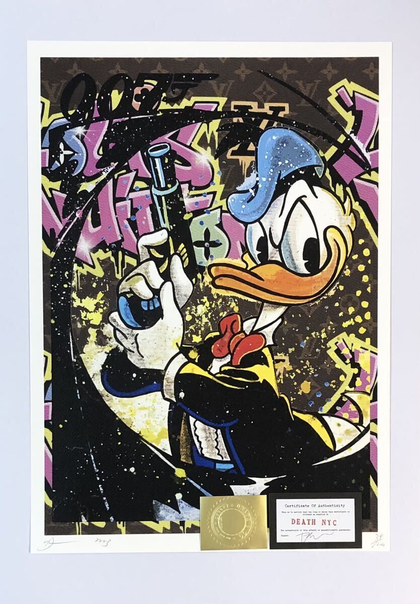 DEATH NYC 世界限定100枚 アート ポスター