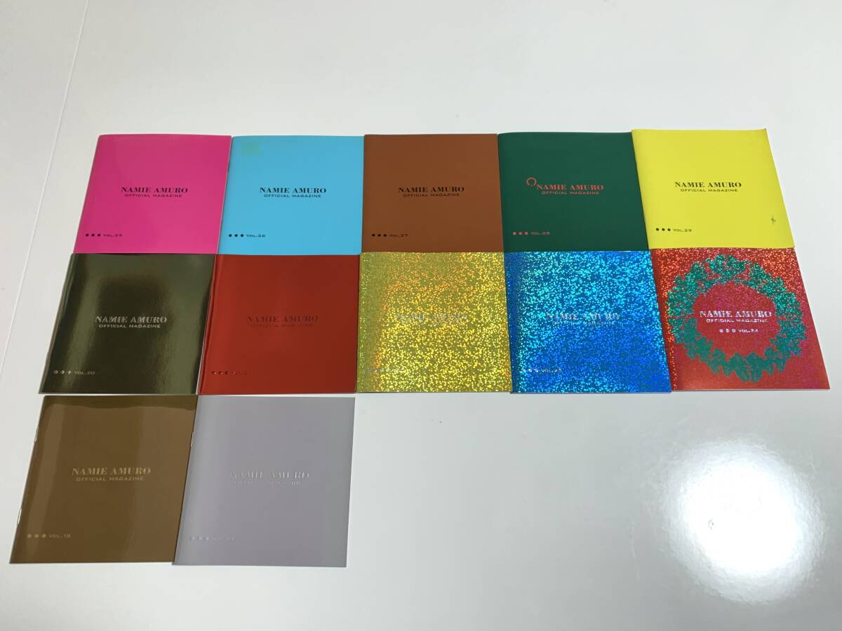 安室奈美恵ファンクラブ会報Vol.18～43+1（27冊と貴重なケース付き