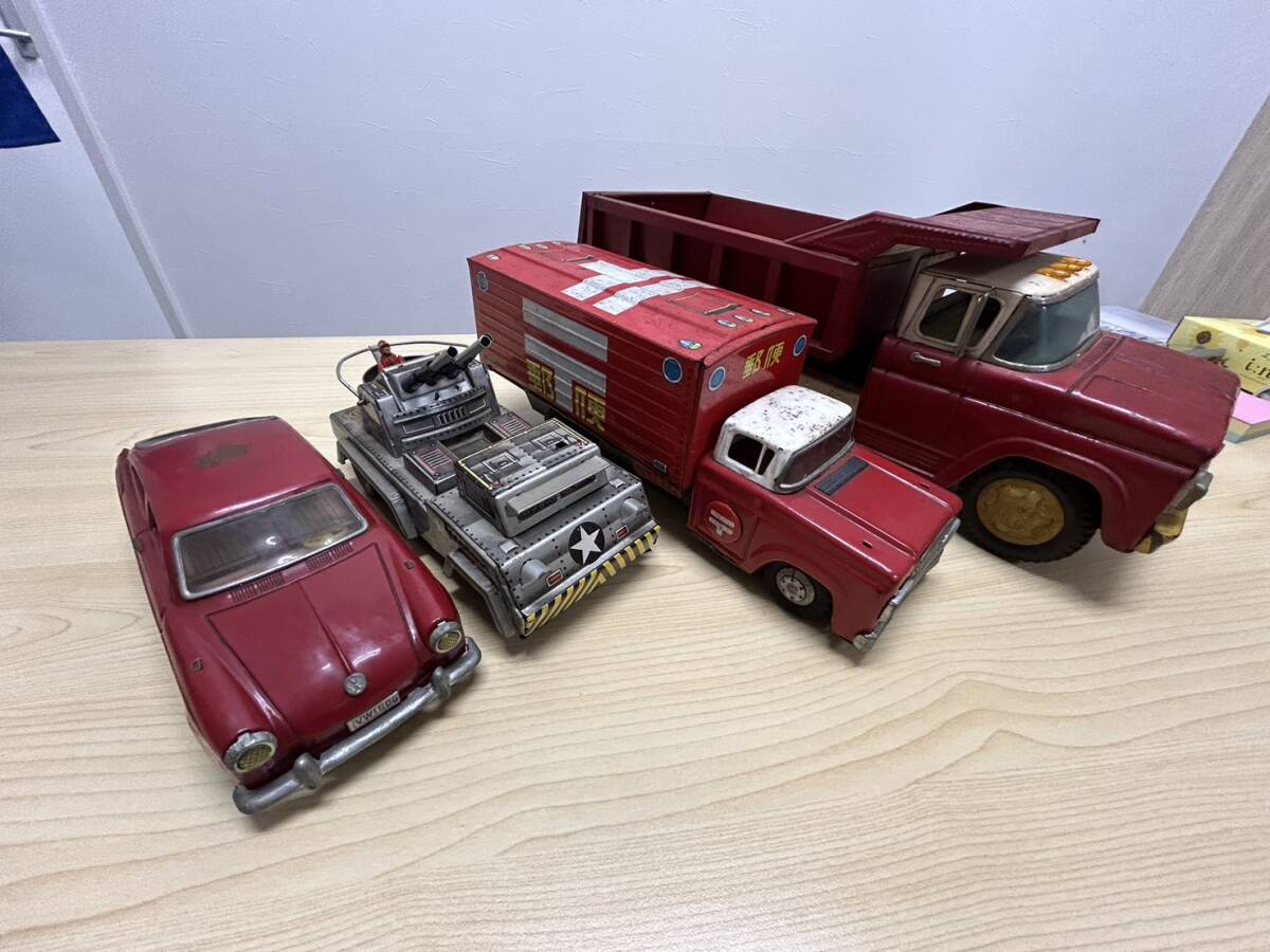 郵便局配達車フォルクスワーゲンブリキ