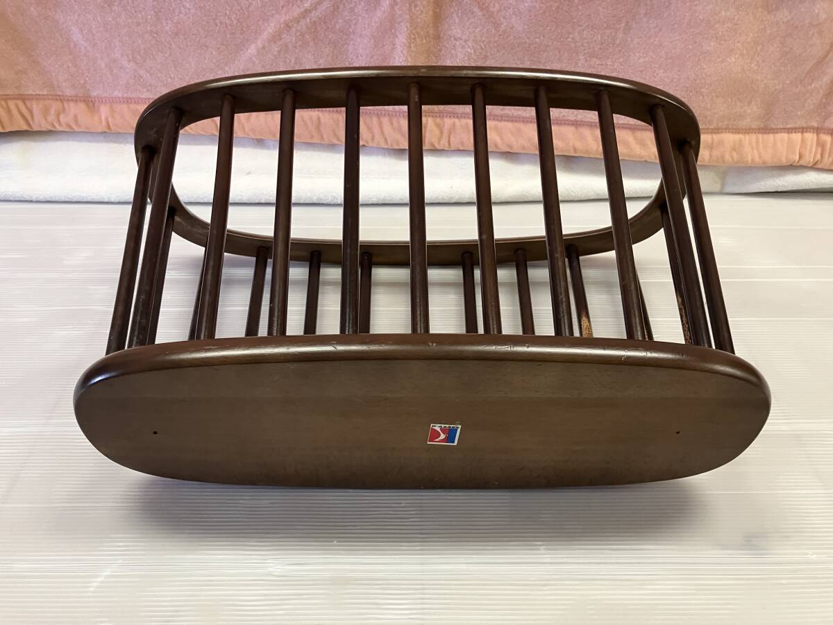 飛騨産業 キツツキ 木製雑誌ラック 50's ヴィンテージ 飛騨産業