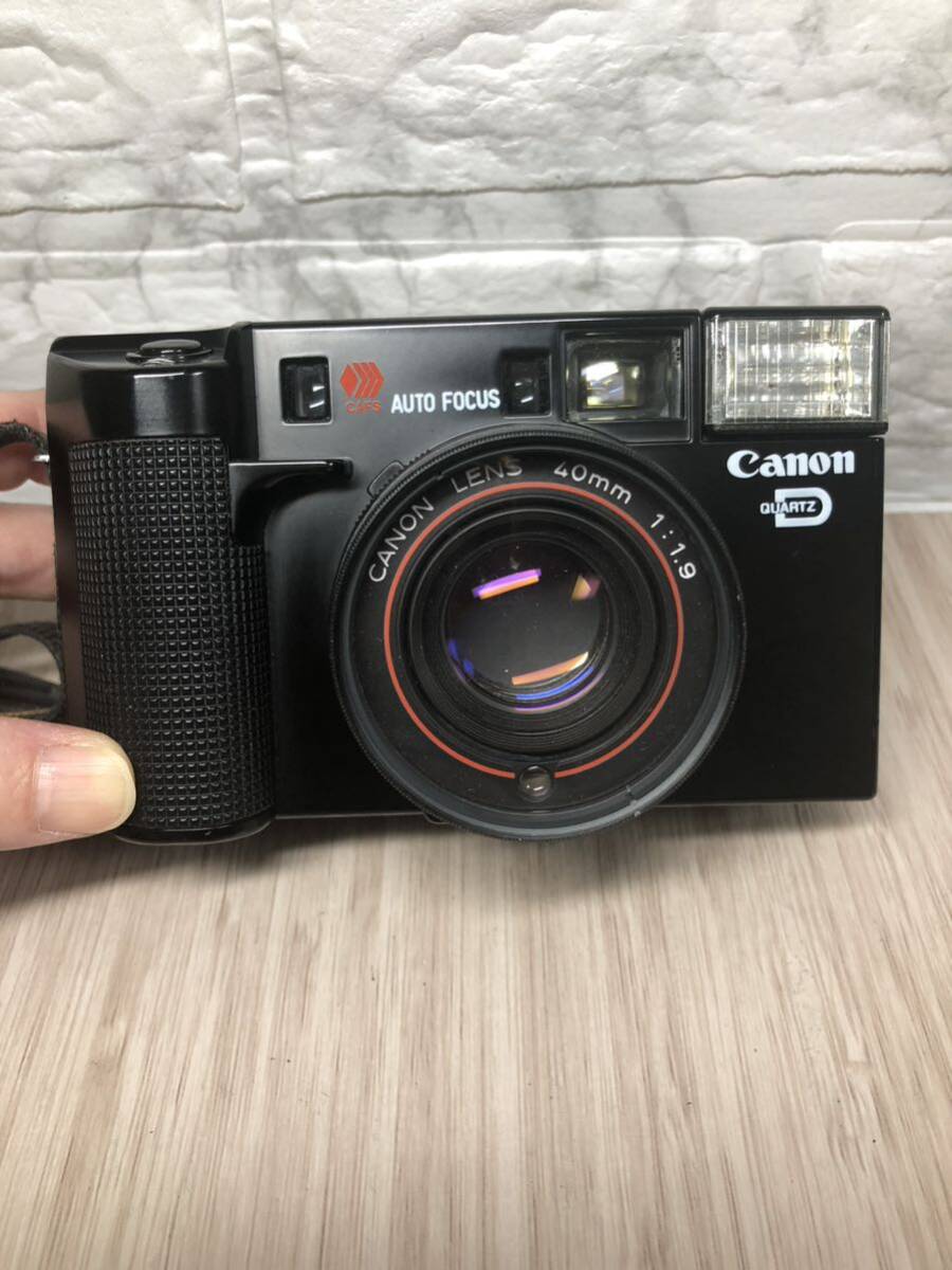 Canon QUARTZ DATE フィルムカメラ ジャンク品 昭和レトロ