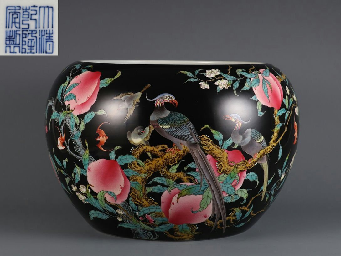 ♡九谷焼 山本重義 金彩小紋 飾皿 共箱・共布 付き 九谷焼き 名工 山本