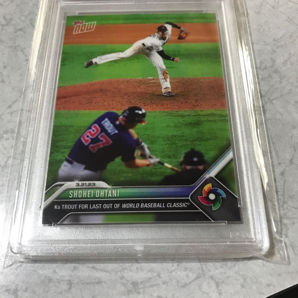 PSA10【鑑定品】2023 Topps WBC 大谷翔平×トラウト
