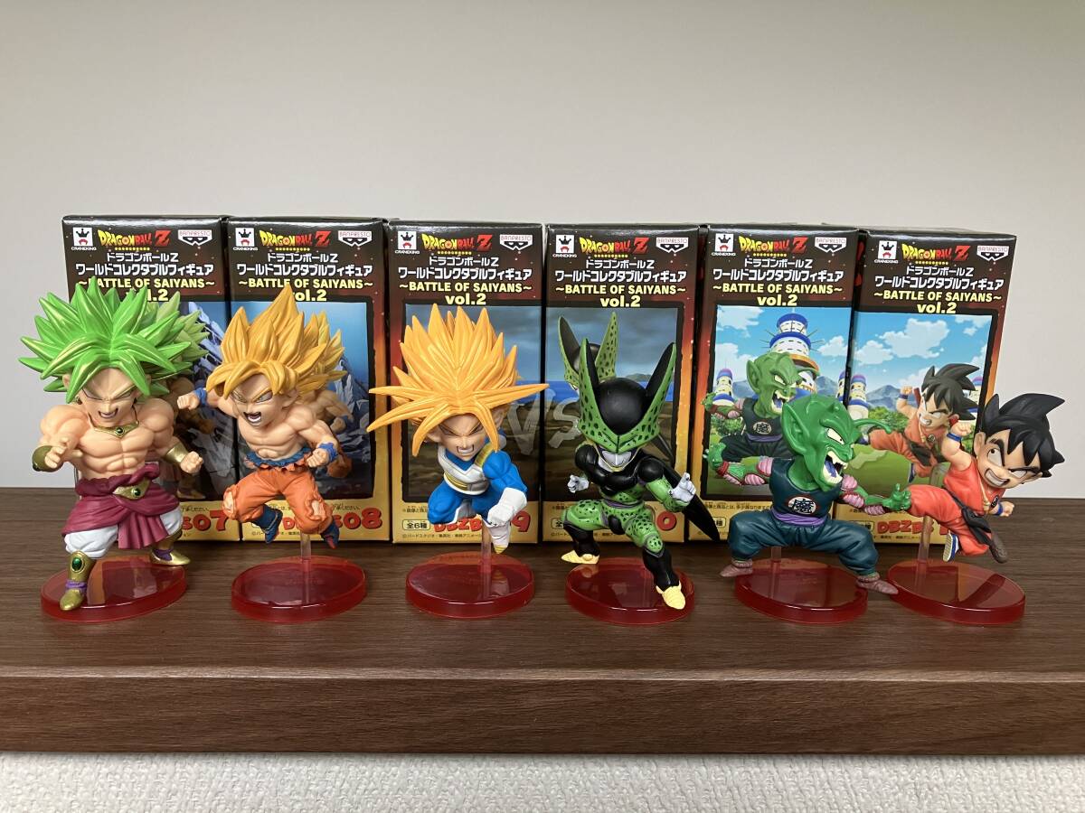 フィギュア 全6種セット 小売 「ドラゴンボールZ」 ワールド