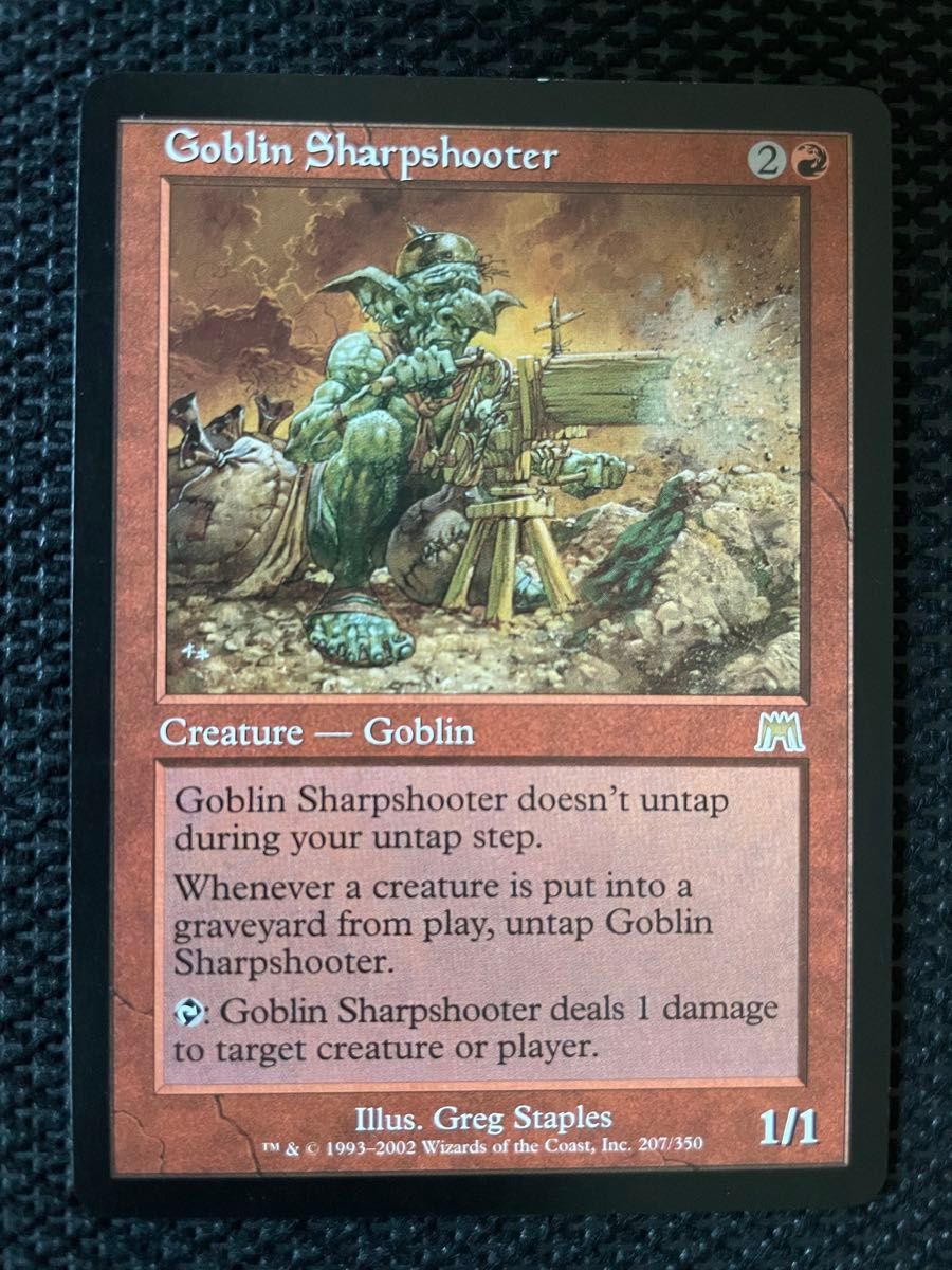 MTG ゴブリンの名手/Goblin Sharpshooter 英1 オンスロート ONS A