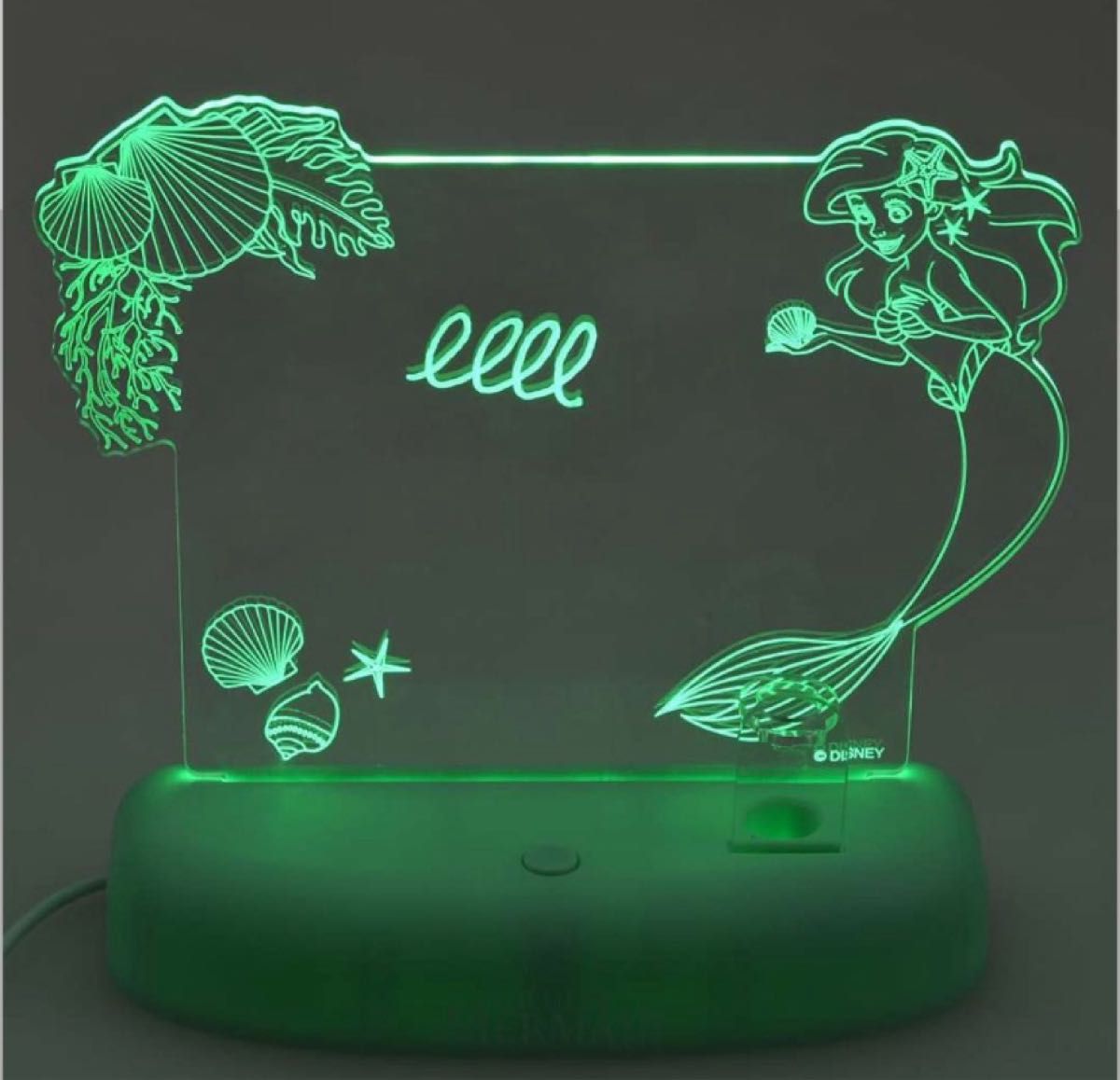ディズニー リトルマーメイド アリエル＆フランダー LEDライトメモ