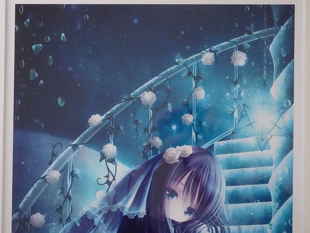 てぃんくる 版画 THE BLUE WORLD CE版 てぃんくる 版画 THE BLUE WORLD