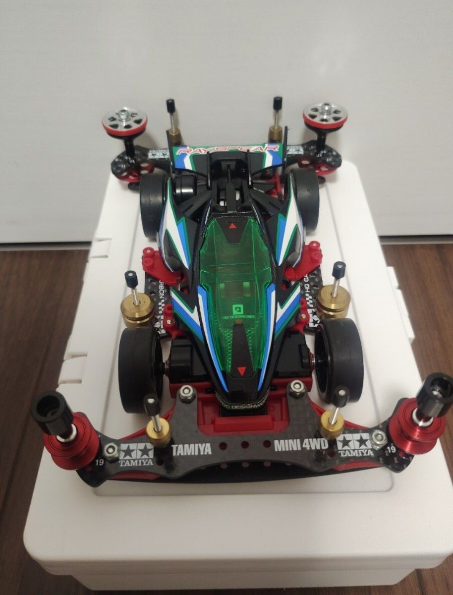 ミニ四駆 完成品 完成車 VZシャーシ B-MAX仕様 レイスピアー ミニ四駆