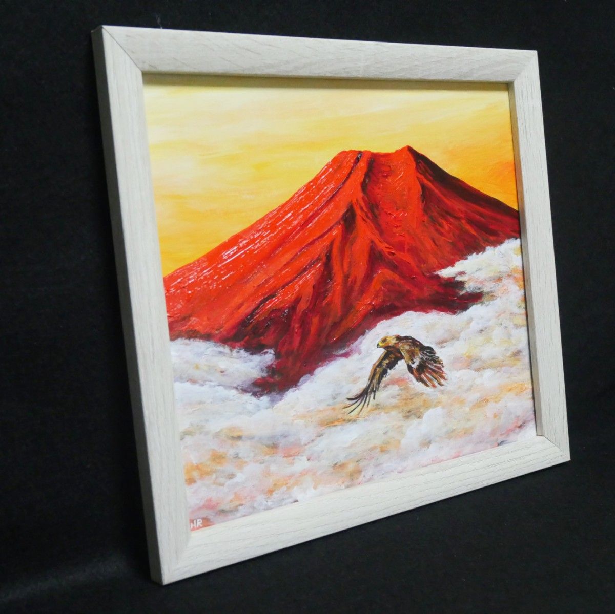 油絵 油彩 油彩画 絵画 絵 【Red rose】 油絵 油彩 油彩画 絵画 絵