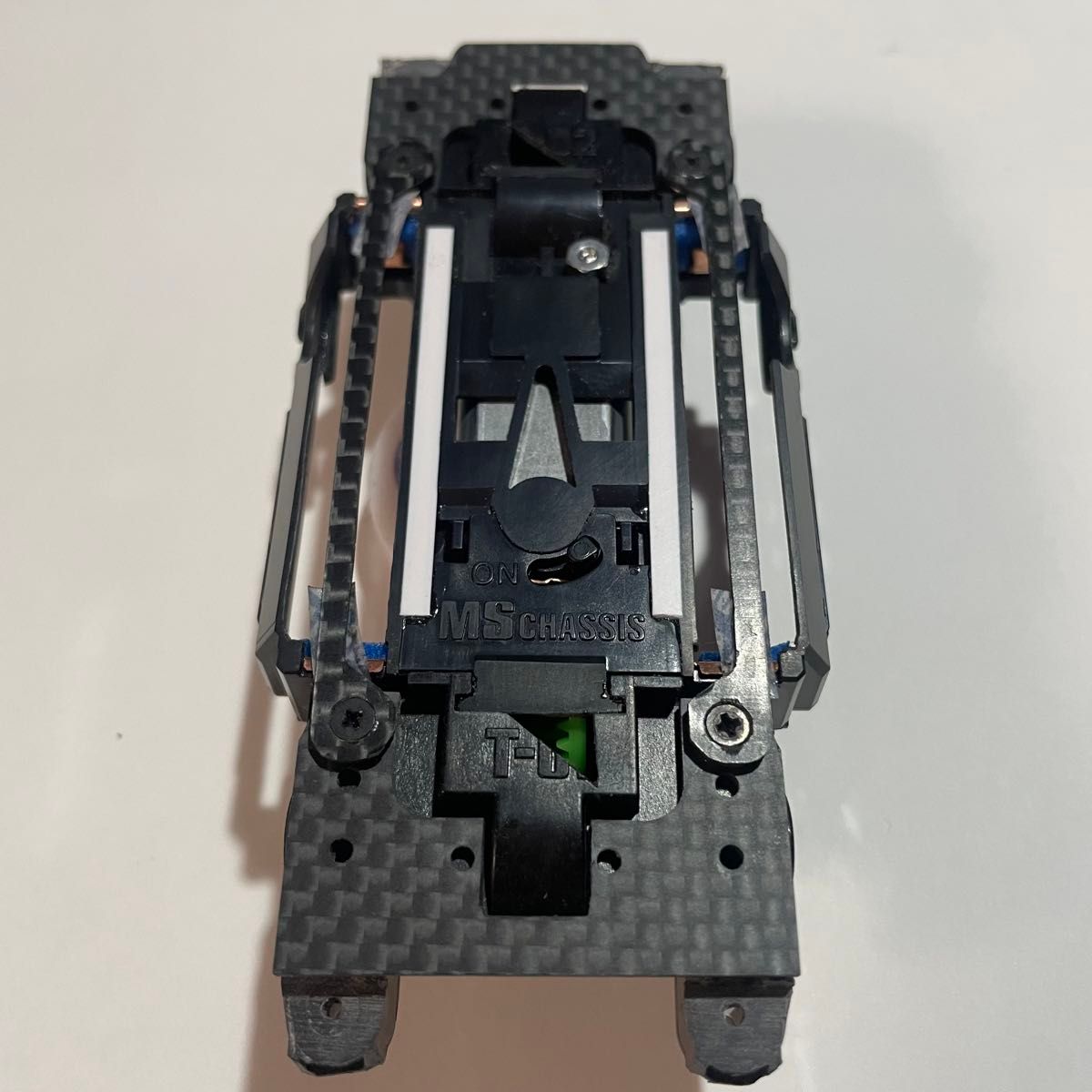 ミニ四駆 MSフレキ 橋渡し カーボンステ 強化ユニット POMトルク増し①