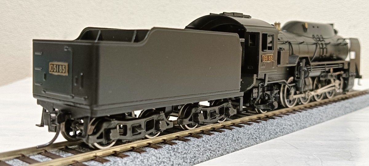 HOゲージ 天賞堂アダチ D51半流蒸気機関車、メンテナンス済 HOゲージ